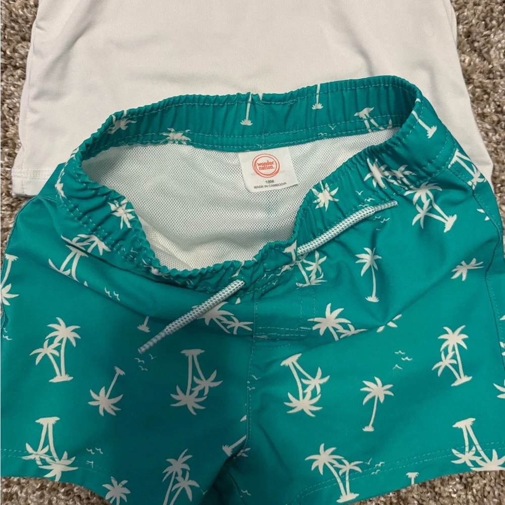 Wonder Nation Swimsuit Set